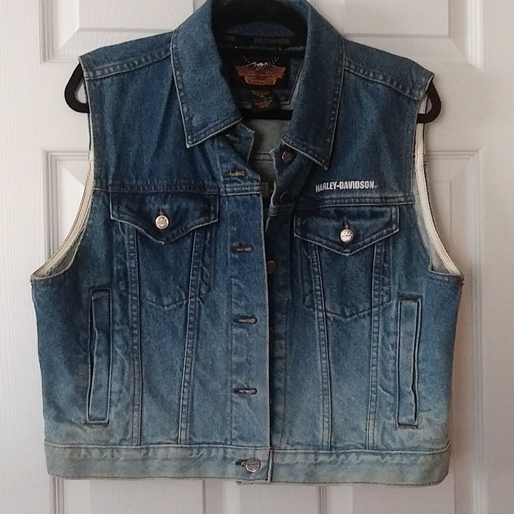 Harley-Davidson jean vest